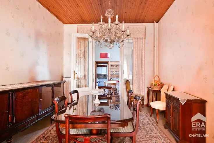Huis Te Koop Etterbeek Te Renoveren 259m² 6 slaapkamers