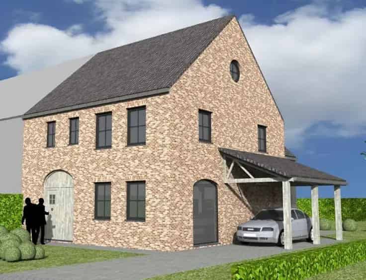 Nieuwbouwwoning Bornem: Halfopen woning op maat