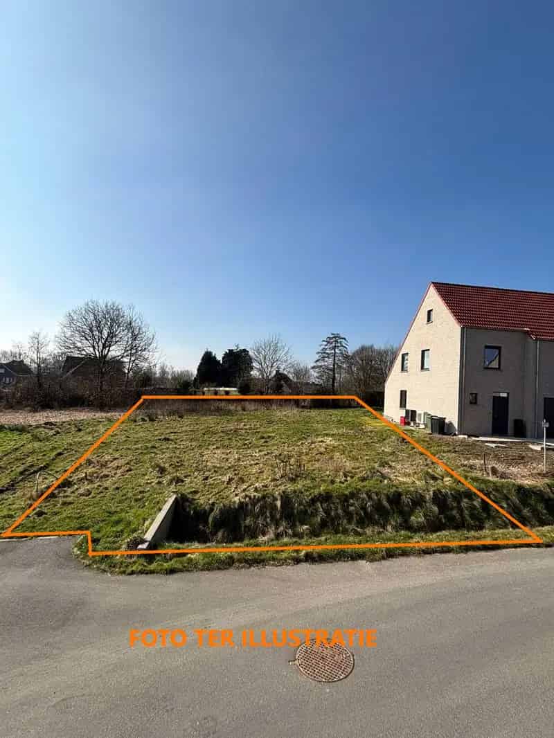 Bouwgrond Moerbeke 549m2 Open Bebouwing