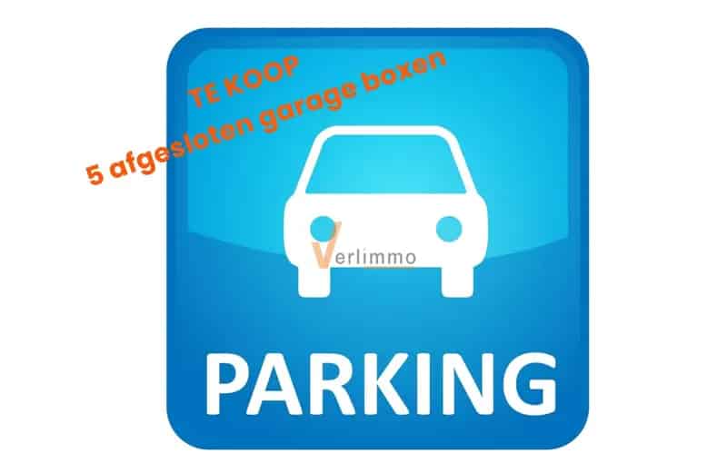 5 Garageboxen te Koop Schoten Slimme Investering