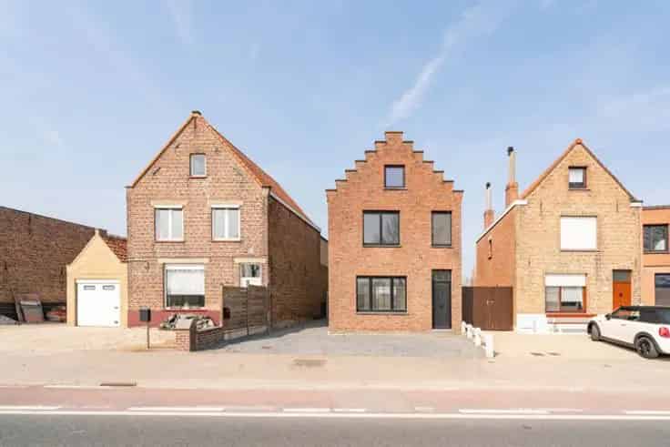 Gerenoveerde Huis Te Koop Dudzele Tuin Open Zicht