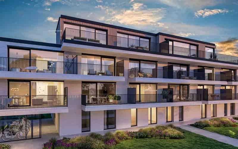 Nieuwbouw Appartement 2 Slaapkamers Merelbeke
