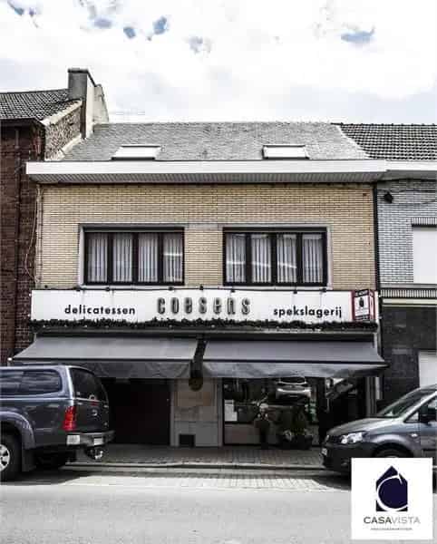 Handelspand Geraardsbergen: Slagerij 230m² + Duplex 120m² met Terras