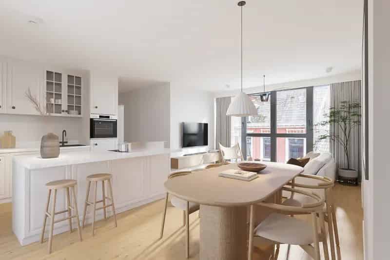 Nieuwbouwappartement 2 slaapkamers 90m² Terras Marktplein 6 BTW