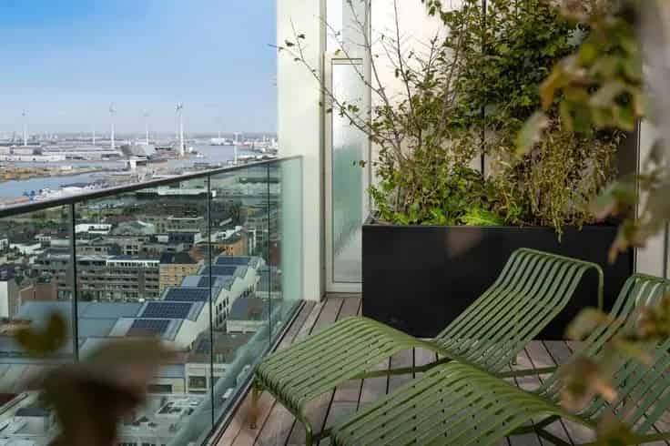 Penthouse te Koop Antwerpen: Luxe appartement met Schelde zicht