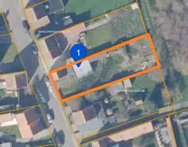 Bouwgrond te koop Bekegem 642m² halfopen bebouwing