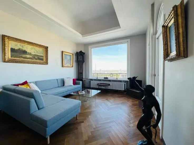 Penthouse te Huur Schaerbeek - 2 slaapkamers - Uitzicht