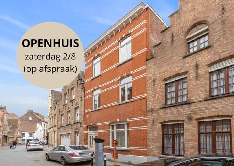 Herenhuis te Huur Brugge Historisch Centrum 5 slaapkamers