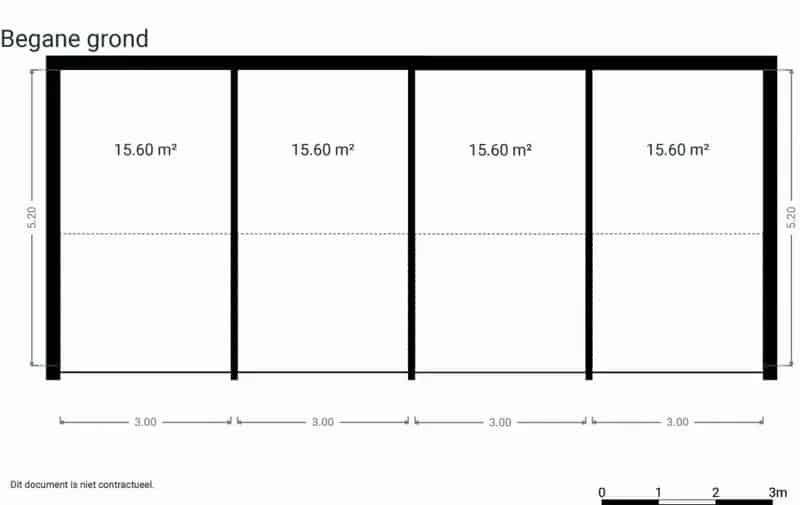 4 Garageboxen te Huur Landen Nabij Centrum en Station