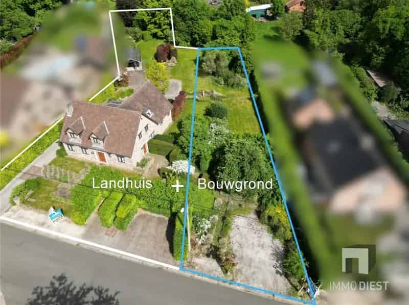 Huis te huur Tessenderlo: Landhuis met bouwgrond