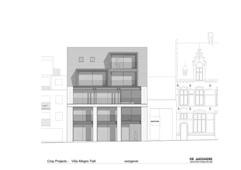 Nieuwbouwappartementen Tielt Villa Allegro