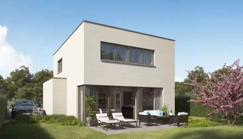 Landelijke nieuwbouwwoning