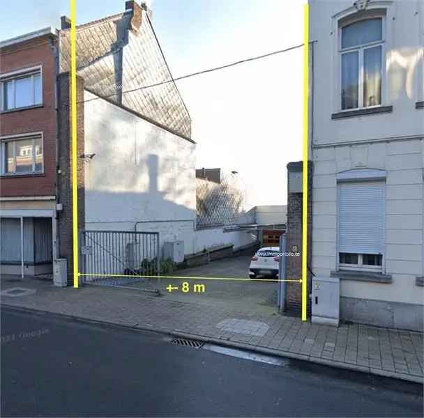 Bouwgrond 1200m² Geraardsbergen - Twee Straten - Kantoor/Woonst