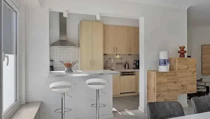 Gelijkvloers appartement 2 slaapkamers Antwerpen Zuid