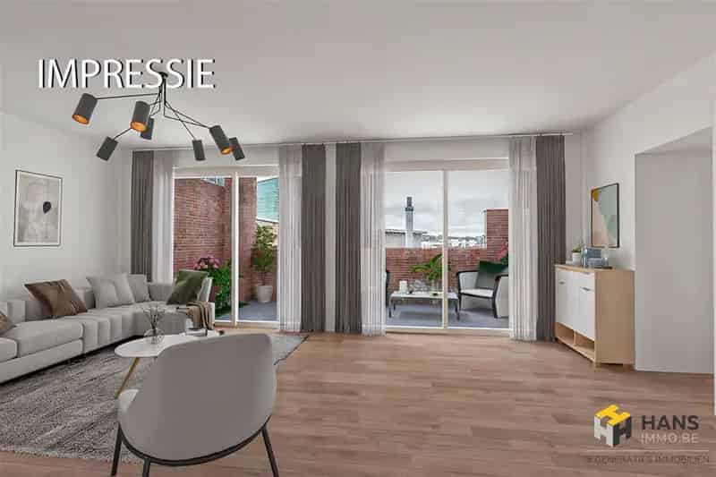 Appartement te koop Deurne 74m² 1 slaapkamer ruim terras