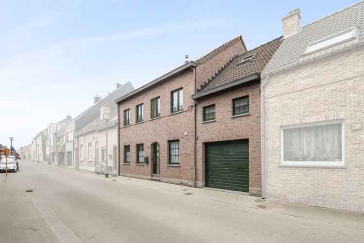 Gezinswoning te koop Kruibeke 4 slaapkamers grote tuin