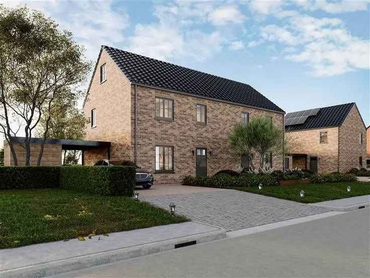 Huis te koop 3 façades in Marchovelette met energie-efficiënte woningen