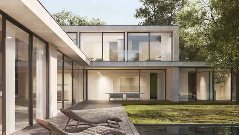 Nieuwbouwvilla Kortrijk 450m² met Zwembad en Tuin