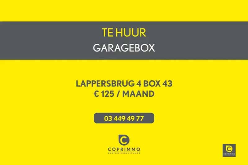 Garagebox te Huur Centrale Locatie
