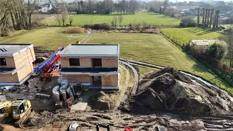 Nieuwbouw woning 3 slaapkamers Moere