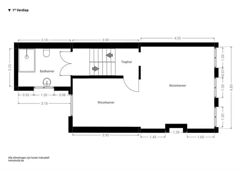 Huis te huur Antwerpen: stijlvolle burgerwoning 3-4 slaapkamers