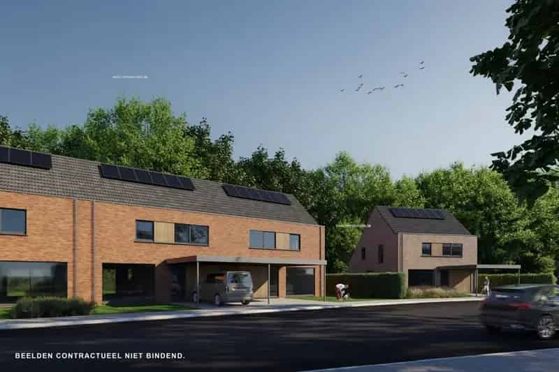 Nieuwbouw Halfopen Bebouwing 3 Slaapkamers Nabij Comines