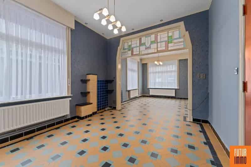 Art Deco Huis Diepe Tuin Achterom