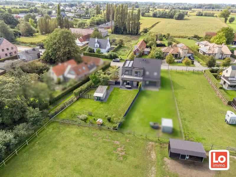 Moderne Energiezuinige Halfopen Bebouwing Zaffelare