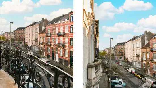 ​​​​​​​Herenhuis in Schaarbeek met 4 Slpk + Tuin en kelder