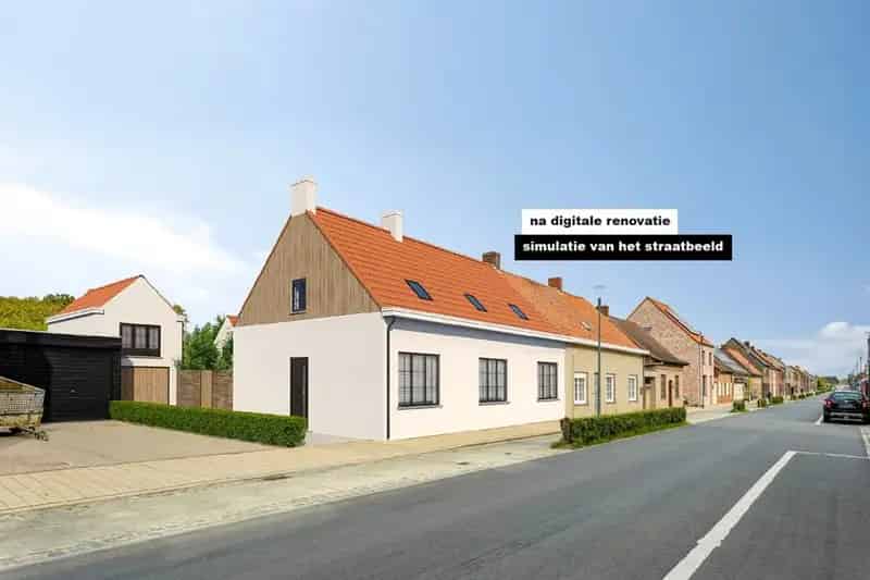 Te renoveren woning met 4 slaapkamers in Houthulst