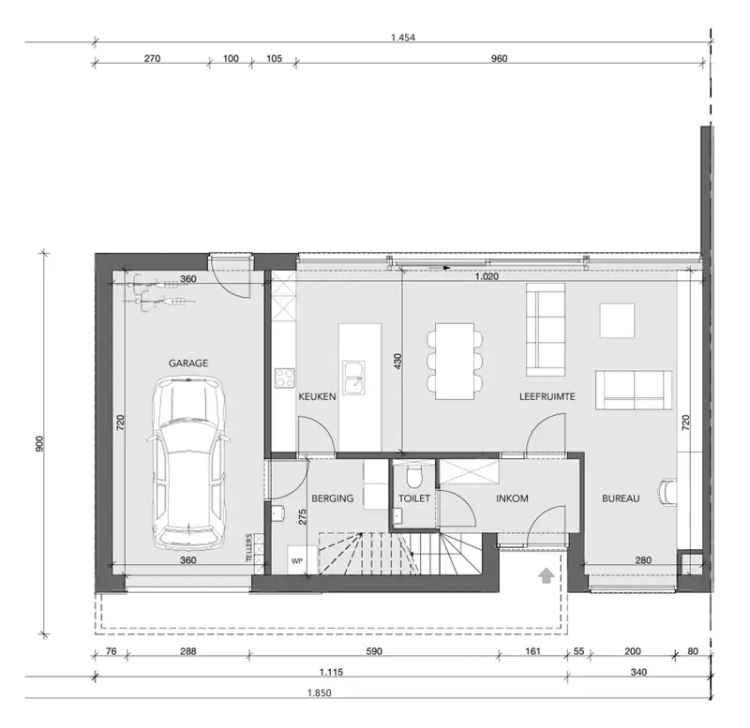 Te koop: ruime nieuwbouwwoning met 288 m² in een groot perceel van 830 m²