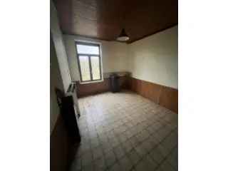 Huis te koop Courcelles renovatieproject 100m2 2 slaapkamers