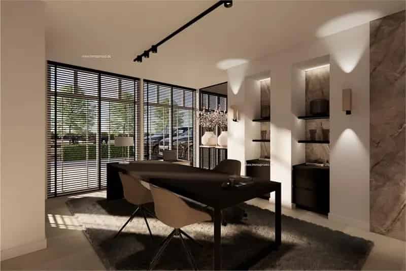 Handelspand te Huur Lanaken Showroom Kantoor Magazijn