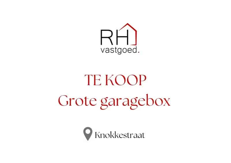 Garagebox nabij zeedijk