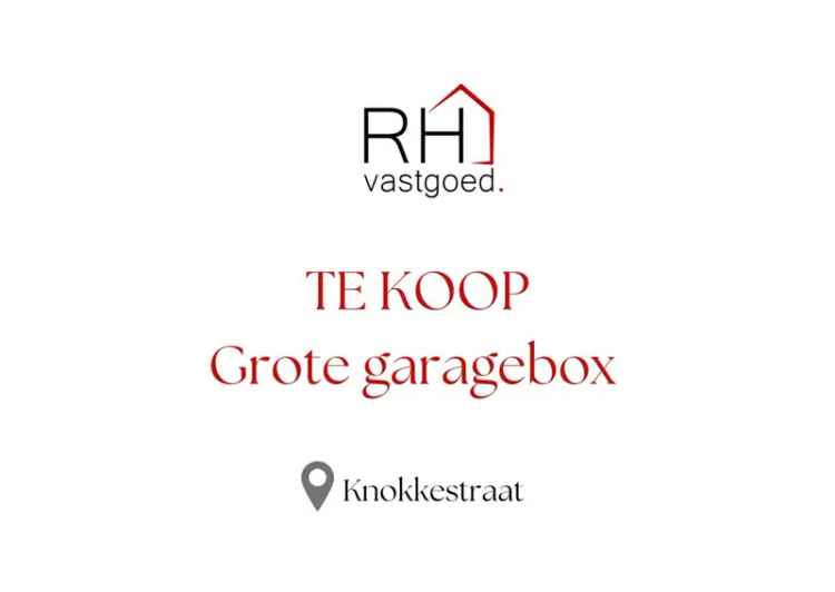 Garagebox nabij zeedijk