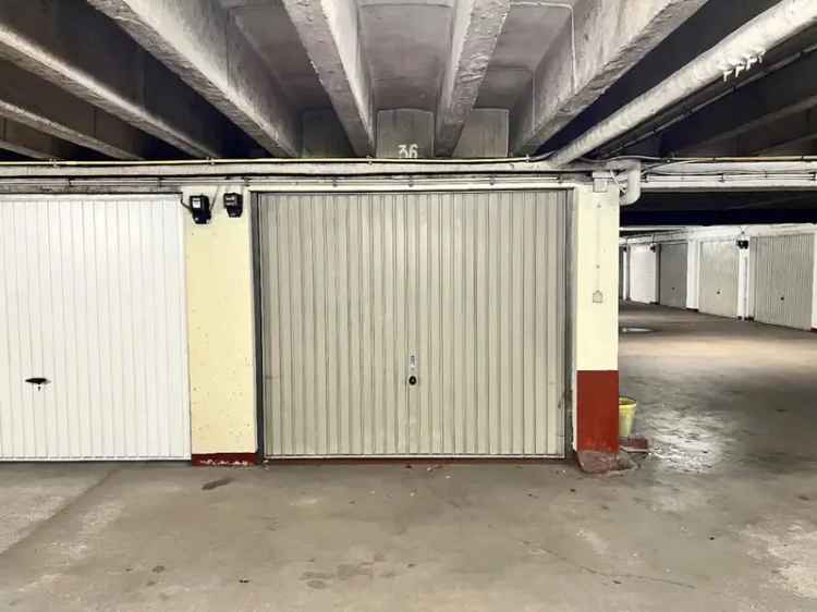 Te koop garagebox in Gent met beveiligde toegang