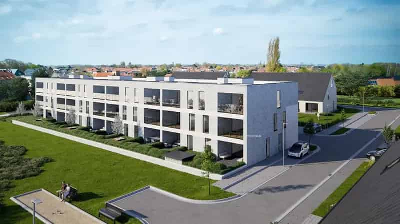 Nieuwbouw Appartement Wevelgem 1 Slaapkamer