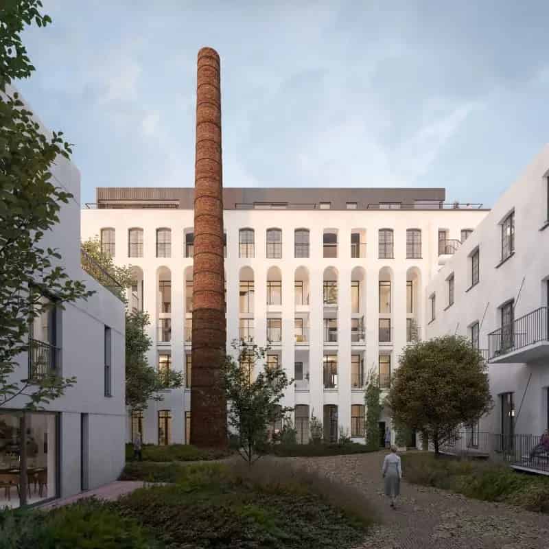 Kantoren te koop Ixelles: 900m² in industrieel pand