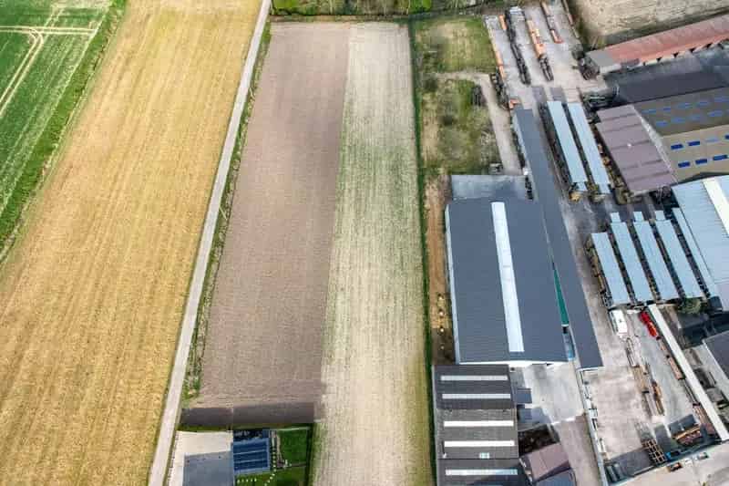 Bouwgrond te Proven 1243m² Nabij Poperinge
