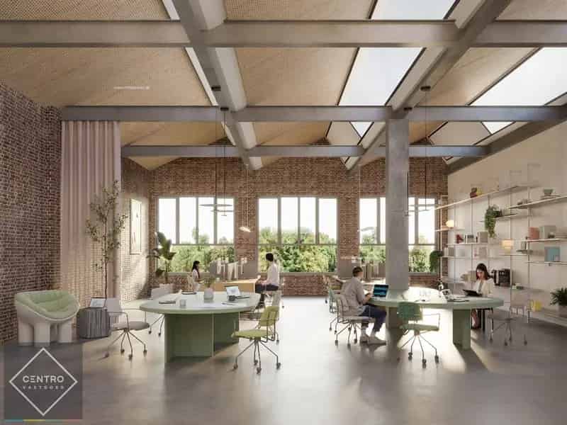 Magazijn Kantoor te Koop Kortrijk Casco Renovatie