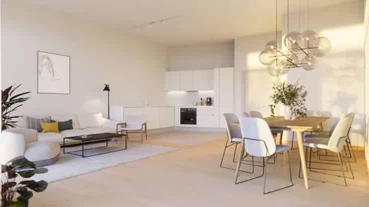 Appartement 2 slaapkamers Schaarbeek Nieuwbouw Idylles