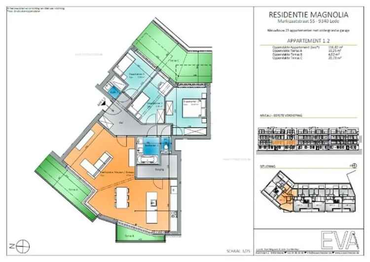 Nieuwbouw appartement te koop in Lede