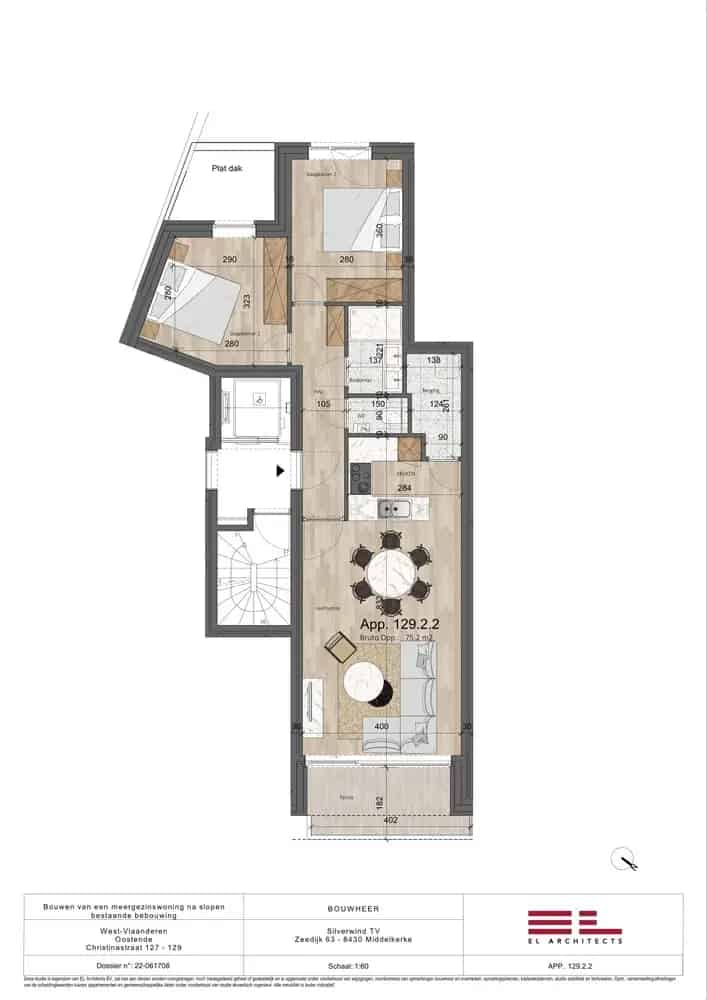 Te Koop Appartement 2 Slaapkamers Oostende