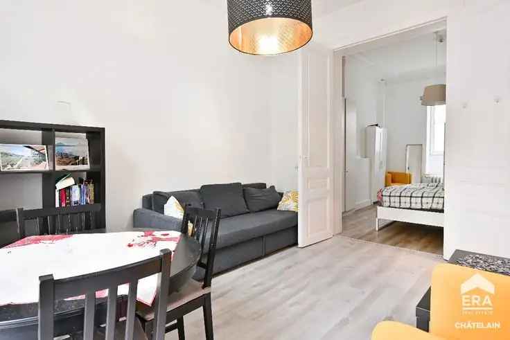 Appartement Te Koop Brussel 1 Slaapkamer Gerenoveerd