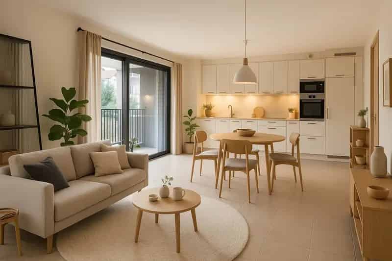 Luxe appartement te koop Hamme 2 slaapkamers terras lift