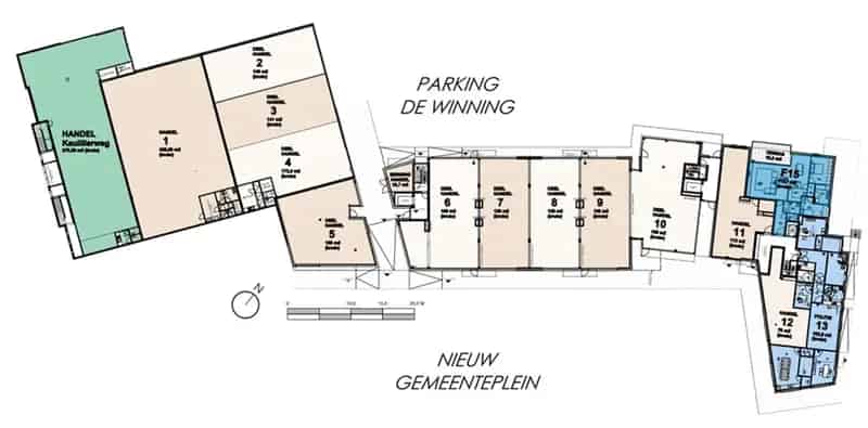Pastorij Bocholt 112m² - 172m²