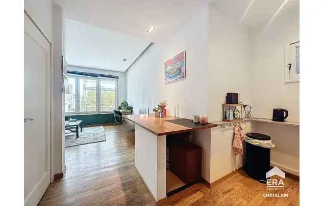 Huur 1 Slaapkamer Appartement Brussel Dansaert 60m²