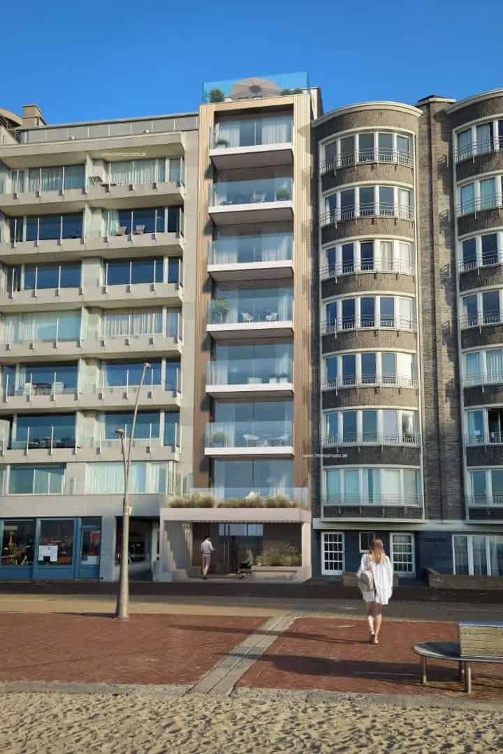 Nieuwbouw Appartement Oostduinkerke 2 Slaapkamers Zeezicht