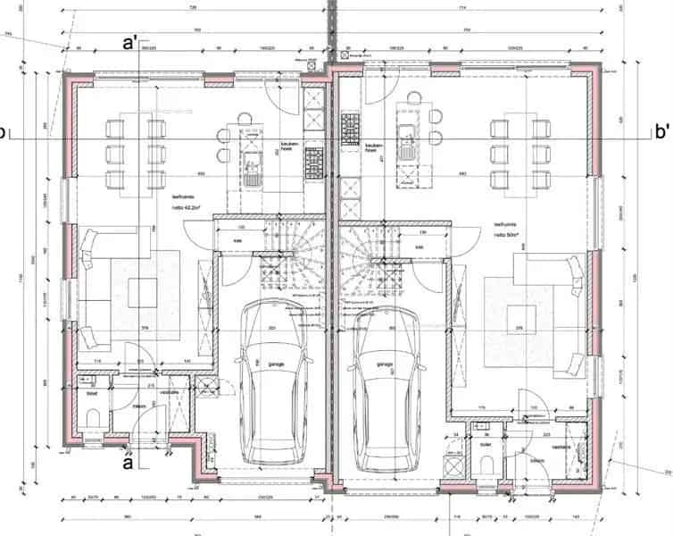 Nieuwbouw huis 4 slaapkamers Kluizen