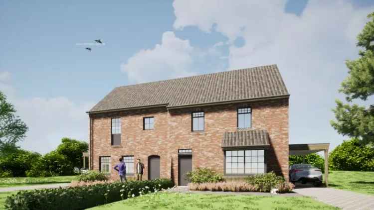 Nieuwbouw Huis te Koop Anzegem: Twee Halfopen Bebouwingen
